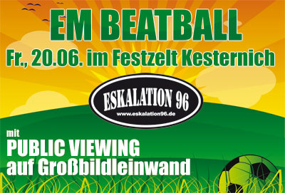 EM Beatball mit PUBLIC VIEWING